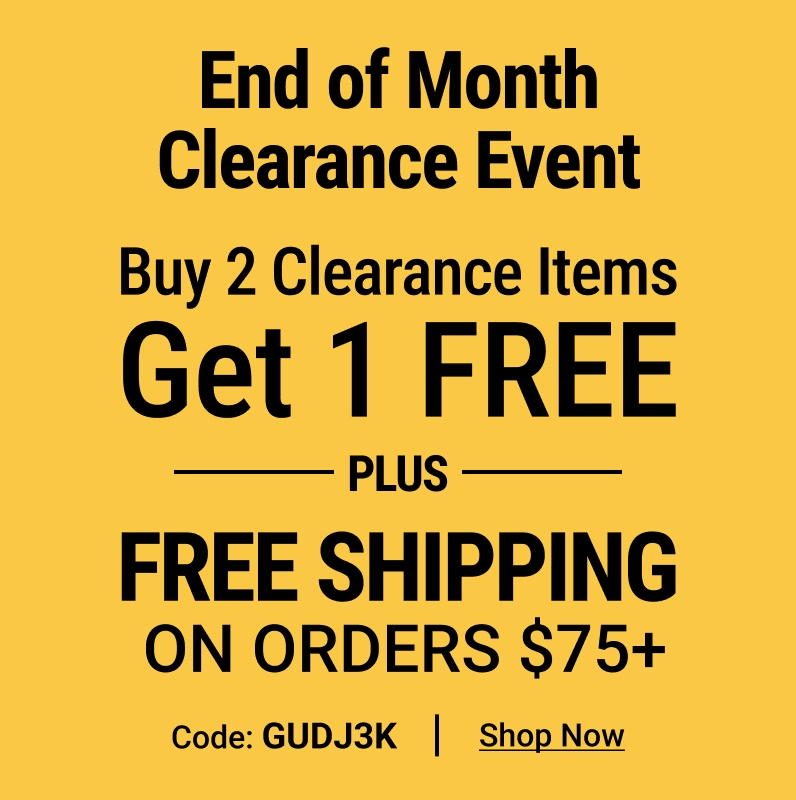 Final Day! Buy 2 Clearance Items, Get 1 Free LTD Commodities